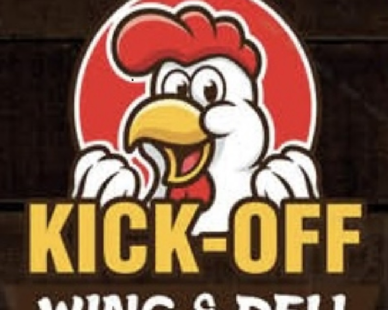 KICK OFF WING AND DELI logo